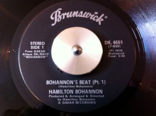 Disco 45 Hamilton Bohannon Bohannons Beat