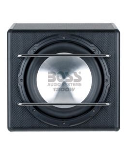 boss audio s12a new 1200w 12 amplified subwoofer w remote sub level 