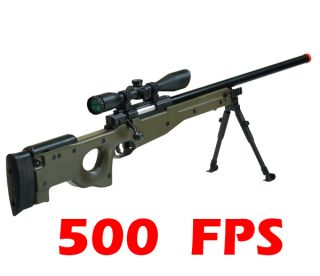   MK96 L96 AWP AWM Airsoft Sniper Rifle Gun OD Green w 6mm BB BBs