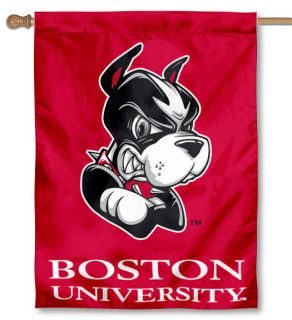 Boston University Terriers BU University College House Flag