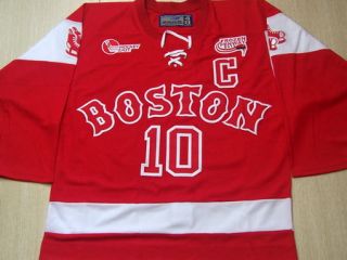 Boston University BU Frozen Fenway Authentic Game Jersey Size 54 Bauer 