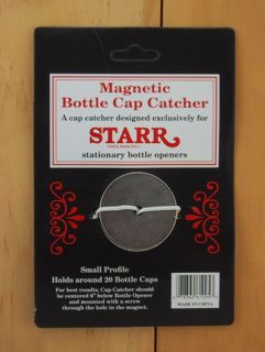   Catcher for Starr x Wall Mount Bottle Openers RARE Earth New