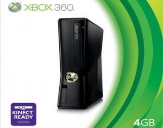 Microsoft Xbox 360 Slim 4GB Console 4 GB 088537012840