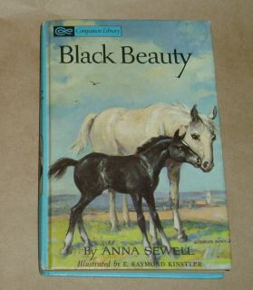 Black Beauty Anna Sewell Illustrations E. Raymond Kinstler Companion 