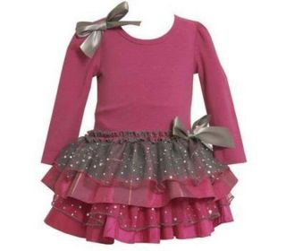 Boutique Bonnie Jean Christmas Dress Size 2T Toddler Party Pageant 