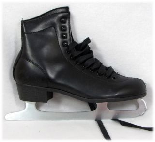  Figure Ice Skates Size 8 Skating Black Figure 8S Blades Adult Boys 