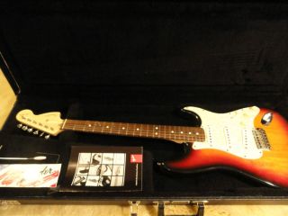 1998 Bonnie Raitt Sunburst Fender Stratocaster Electric Guitar