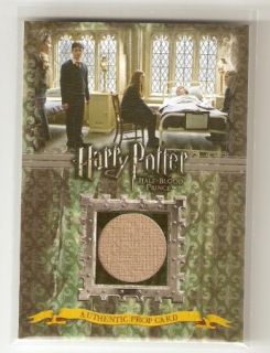 Harry Potter Hbpu Rons Bed Sheets Prop Card P3 156 190