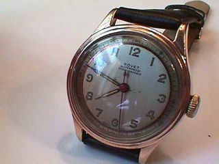 Mens1950s Bovet. Freres & Co. Heavy Rose Gold plate. Nice condition 
