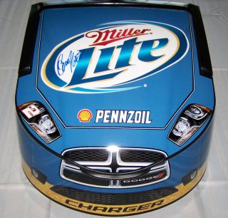 Brad Keselowski Autographed Miller Lite Blue Deuce NASCAR Cooler