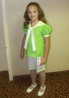 Pageant Natural Casual Wear Custom Made by Jeannie Butler Size 8 Look 