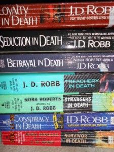 Lot of J D Robb Nora Roberts in Death Books