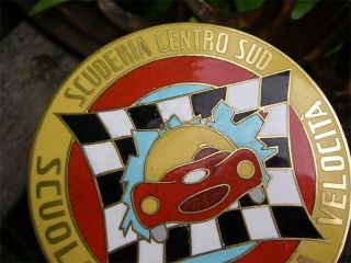 Scuderia Centro Sud Italian Motorsport Badge Piloti Alta