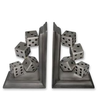  antique silver dice bookends these antique silver dice bookends 