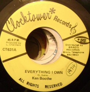 Ken Boothe Everything I Own Ver 7 Roots Reggae