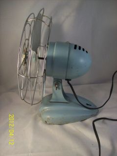    Zero 8 Table Fan McGraw Edison Co Bersted MFG Division Boonville MS