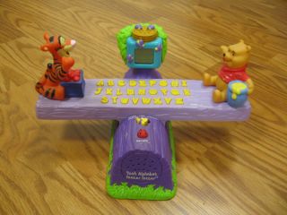 Pooh Alphabet Teeter Totter Learning System Works Great