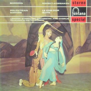 Borodin Rimsky Korsakov Vinyl LP Polovtsian Dances Le Coq D or Suite 
