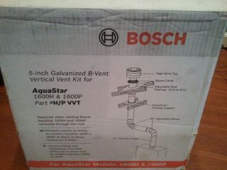 Bosch 5 Galvanized Vertical B Vent Kit for AquaStar 1600H 1600P Part H 