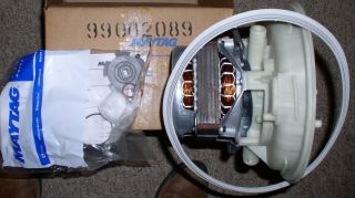 Whirlpool Maytag Dishwasher Pump Motor Assembly 99002089 6 915416 New 