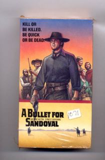  A Bullet for Sandoval Ernest Borgnine VHS Tape