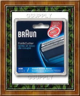 Braun 7000 Series 3 30B Shaver Head Foil Cutter Pack