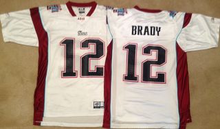Tom Brady New England Patriots Mens Jersey Super Bowl 42