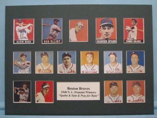  Boston Braves 1948 N L Pennant Winners