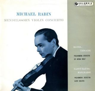 Columbia 33CX1597 Mendelssohn Ravel Rabin Boult Galliera