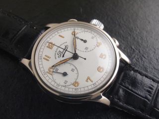 Vintage Bovet Mono Rattrapante Chronograph Very RARE and Hard to Find 