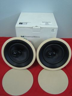 you are bidding on a pair of bowers wilkins ccm628 in ceiling speakers 