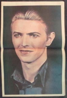 David Bowie Isolar 1976 US Tour Program Original