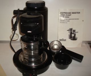  Braun Espresso Master Type 3062 Good Condition