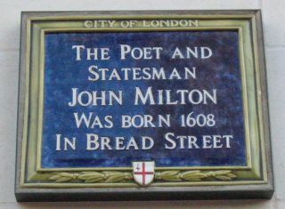 FileJohn Milton plaque Bread Street London