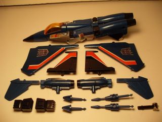 Transformers Vintage G1 Thundercracker 100 Complete Pre Rubsign RARE 