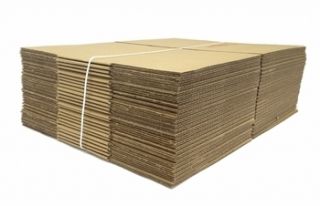 Lot of 10 Cardboard Boxes 12x8x5 Corrugated Shipping Moving Packing 