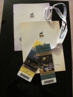 Breeders Cup 2012 Programs and Souvenir Tickets Excellent Condition