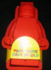   Minifigure Silicone Cake Pan Mould Ice Tray Lot Set Minifig