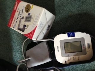 Omron Blood Pressure Monitor in Arm