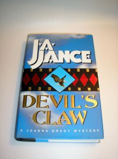 Devils Claw A Joanna Brady Mystery by J A Jance 2000 Hardcover Signed 