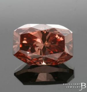 43ct Fancy Deep Orangy Pink GIA Certified Loose Engagement Diamond 