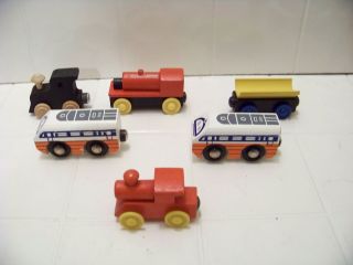   Train Pieces Engines Compatible with Thomas and Brio Wood Toy