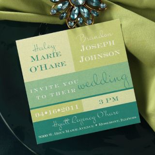   Quilted Colors Magnet Magnetic Wedding Invitations Sale 20 Off