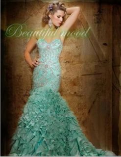   Prom dresses Wedding Bridal Gown Bridesmaid Evening Party Dress Custom