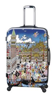 Heys Fazzino Collection Carnevale Venezia 22 Carry On Luggage Bag NWT