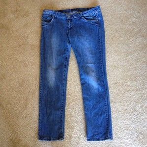 La Idol USA Brand Jeans Womens Size 15 Medium Wash Straight Leg Low 