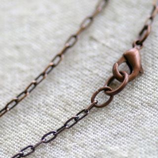 Antique Copper Chain Necklace Brass Cable Chain Copper Necklace 1 6 