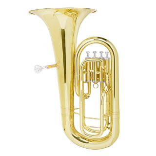 Cecilio EP 280L BB Euphonium 4 Valve Gold Brass Case