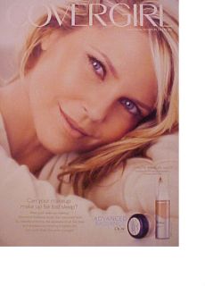 Christie Brinkley CoverGirl Womens Make Up Photo Ad