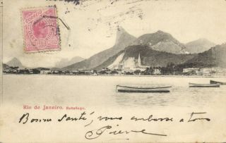   click click y061 brazil rio de janeiro panorama botafogo 1904 stamp